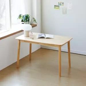 아슬란 4인 1200) 원목 식탁 단품)