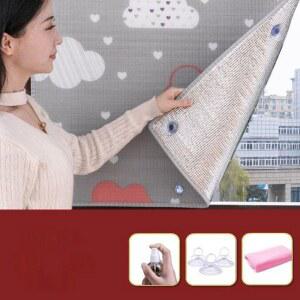 창문 탈부착 없음 스티커 관점 햇빛가리개 베란다 자외선 단열 투명 단열필름