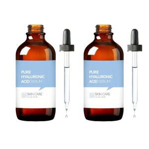2개입 순수 히알루론산 에센스 액체 매우 보습 강화 탄력 가능 효과적인 스킨케어