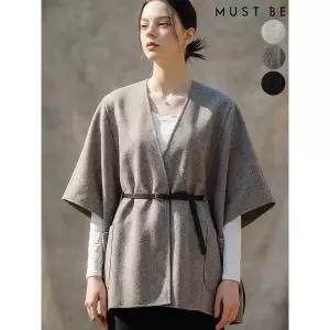 [하프클럽/머스트비]여성 벨트세트 숄 베스트