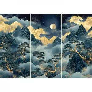 퍼즐2000피스 달빛 아래의 소나무 미니 직소퍼즐 2000피스 직소퍼즐2000