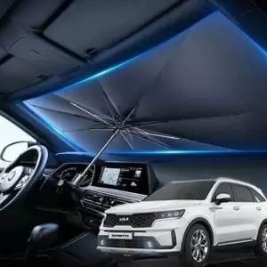 차량햇빛가리개 우산형 햇빛가리개 차량용 앞유리커버 암막 쏘렌토MQ4