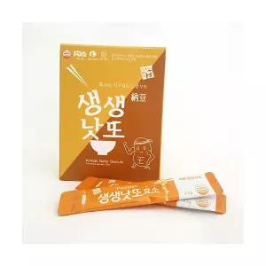 청보마을 동결건조 생생낫또 과립 백태 3.5g x 30봉 식사 외식 점심시간 중식 즉석요리 정식