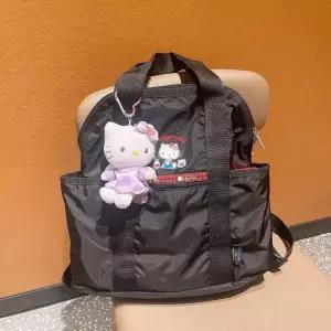 레스포삭 키티 프린트 여성가방 여행용 여성용 백팩 책가방 여행 가방