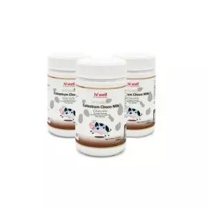 [하프클럽/기타]하이웰 초유 츄어블 어린이  초코맛 150정 X3