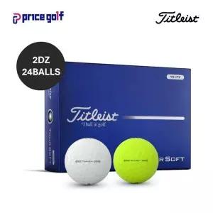 [하프클럽/](2더즌 24알)  정품 2026 투어 소프트 TOUR SOFT 골프공 2피스 (화이트