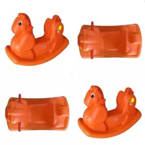 오렌지 유아흔들목마 유아흔들말 유아목마 유아말타기 애기목마