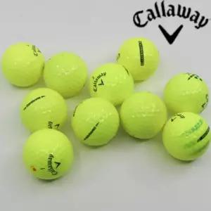 중고 캘러웨이 로스트볼 옐로우 2피스 10개 A+ A
