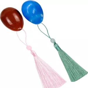 연인을 위한 영혼의 연금술 양옥알과 술 소울메이트를 매력적인 크리스탈 알 한 쌍 선물