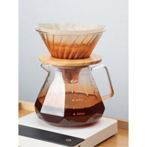 유리 커피포트 핸드드립 필터포트 커피도구 세트 내열 글라스