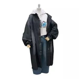 [하프클럽/에잇컨셉]브라이트 데님 롱 야상 점퍼 C26C7FJP016