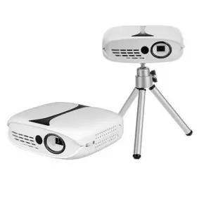 캠핑용 미니 빔 프로젝터 스마트 휴대용 빔 프로젝터 미러링 무선