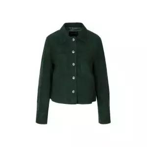 발렌시아 [HOT] 고트 카라넥 스웨이드 자켓 251KX51