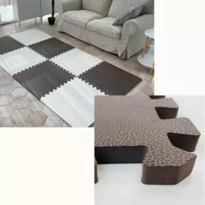 6색 1세트(4개) 60cm 대형 바닥 퍼즐매트 거실 층간소 uju3+8fGB