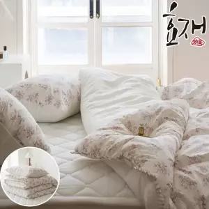 [효재]그라드 고밀도면 프릴 옥수수솜 침구세트(SS) by효재