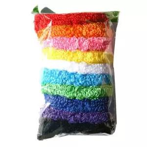 주리몰 뽀글이 모루 10색 교재용 미술교구