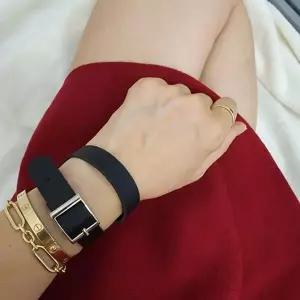 래더 버클 초커 목걸이 겸용 팔찌