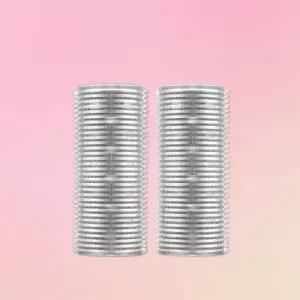 머지 구르프 앞머리 헤어롤 알루미늄판 열전도 대왕 점보 2개입 MNS