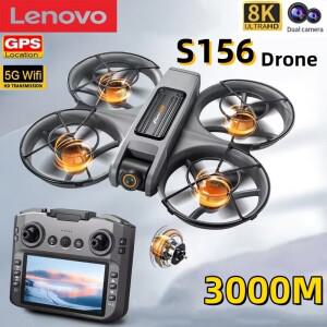 드론 입문용 미니 어린이 촬영 무인기 나비 전문가용 전투기 헬리콥터 Lenovo S156 Drone 8k 전문 Hd 듀얼