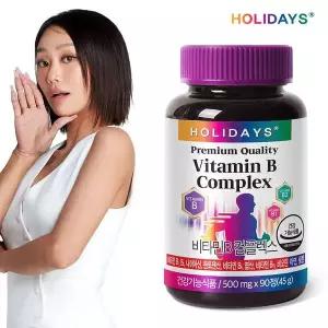 [NS홈쇼핑][홀리데이즈] 비타민B 컴플렉스 90정 1병 (3개월분)[30500281]