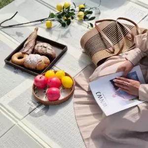 [NS홈쇼핑]방수매트 푹신푹신 중형 감성돗자리 대형 피크닉매트 튼튼한 데일리 필수템..