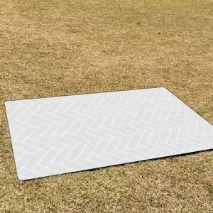 [NS홈쇼핑]매트 카페트 휴대용 돗자리 두툼한 방수 다용도 야외용 주방 피크닉 국산 PVC 캠핑매트..