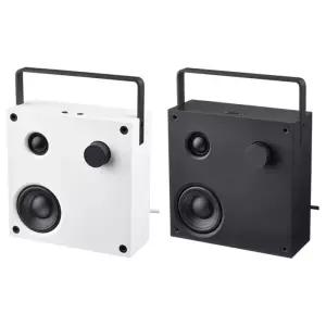 이케아 VAPPEBY 바페뷔 블루투스 스피커 20x20cm 3세대 이동식스피커 휴대용스피커