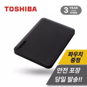 Toshiba 칸비오 어드밴스 2 도시바 Canvio Advance 2세대 외장하드 4TB [전용파우치 포함]