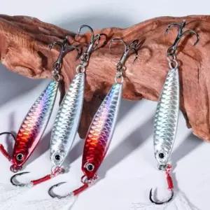 [골드스마일]낚시바늘 메탈지그 레인보우 지그 루어세트 반짝 6p