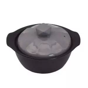 [콩심팥심]16cm 도자기 냄비 내열 엘린 계란찜 직화 뚝배기 튀김냄비 찜냄비