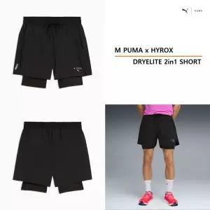 [푸마](센텀시티점)남성 푸마 X 하이록스 드라이엘리트 2in1 쇼츠 528566-01 M PUMA x HYROX DRYELITE 2...
