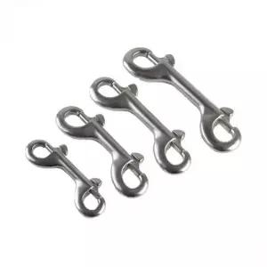 더블 헤드 후크 하네스 아웃도어 고리 하네스목줄 아웃도어후크걸이 스텐후크고리