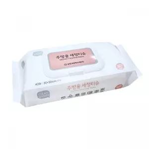 주방용 세정티슈 40매 주방 청소 걸레 올인원수세미 일회용수세미