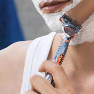 질레트 퓨전 5 면도날 안전 수동 면도기 헤드, 남성용 얼굴 제모 교체 면도날 리필, 오리지널