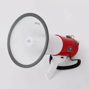 고출력 대형 메가폰 25W 사이렌가능 무선 확성기 행사