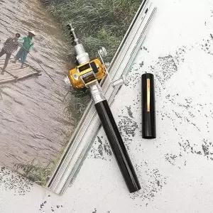 히트피싱 휴대용 미니낚싯대 입문 초보 펜낚싯대 민물