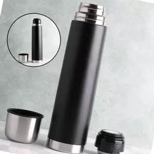 글로 블랙 원터치 보온병 1L 보온병대용량 보온물병