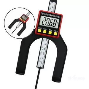 글로 디지털 깊이+높이게이지 블랙 톱날간격측정기