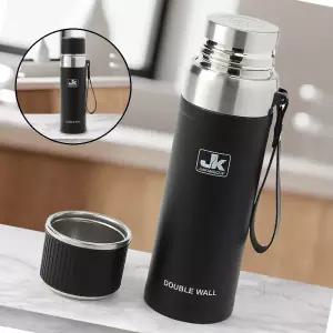 글로 이중스텐 보온병 500ml 블랙 커피보온병 등산보
