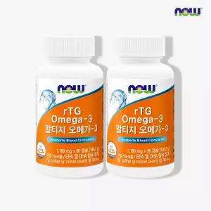 [롯데백화점]나우 [나우푸드] 알티지 오메가-3 (1,180mg x 90캡슐) x 2병