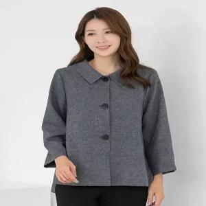 [모슬린]엄마옷 카라 A라인 정장 자켓 510FGH005 마담중년여성빅사이즈50대60대