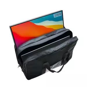아이디코리아 컴퓨터 PC 모니터 휴대용 보관 수납 가방 케이스 이동 포장 조명가방 23인치 2개 수납 SMT-23PK