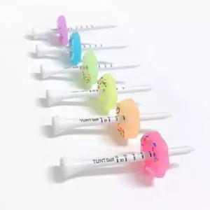 [하프클럽/]골프 롱티 도넛링 세트 야광 야간 높이조절 2팩