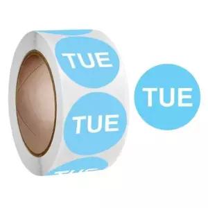 화요일요일스티커 요일스티커 다이어리 화요일 알파벳 영어스티커 (WFKBBFT)