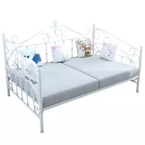조립식 철제 침대 쇼파 북유럽 공주 더블 싱글 프레임 호텔 깔판 베드