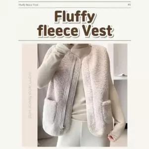 [라일리여성의류] Rly 조끼 할매 수면 G 양털뽀글이 양털 할머니 겨