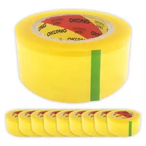 오공 opp 투명 테이프 택배 포장 박스테이프 100m 10개