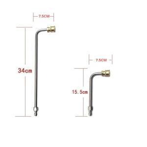 압력 와셔 랜스 연장 노즐 4000PSI 스프레이 건 완드 파워 연장(1/4 퀵 커넥트 포함)