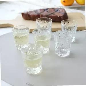 크리스탈 소주잔 6P 세트 예쁜 술잔 감성 글라스잔