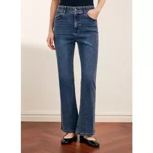 쉬즈미스 밴딩 세미 부츠컷 데님 팬츠 SSMSLQ12020 894891